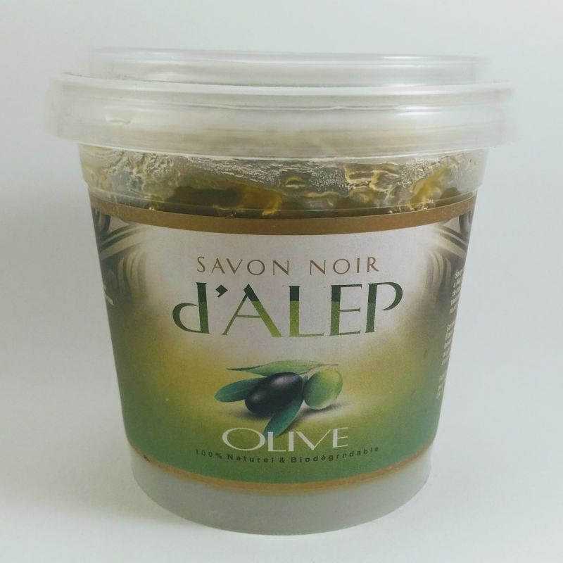 Savon Noir d'Alep - Olive - 100% Naturel & Biodégradable - H&S France