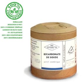 Bicarbonate de soude - 100 g - en pot végétal Bio - MyCosmetik