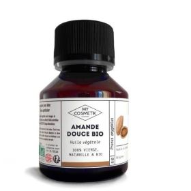Huile d'Amande Douce BIO (AB) 100ml - MyCosmetik