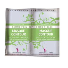 Masque Contour des yeux et lèvres BIO (PEEL-OFF) - Sachet 2 doses de 8 g - Secrets des Fées