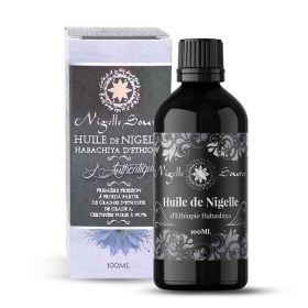 Huile de Nigelle d'Ethiopie pure (Habachiya) 100 ml - 100% Naturelle - Nigelle Source