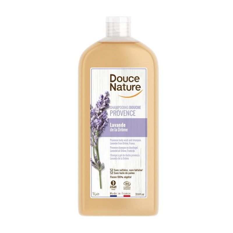 Shampoing Douche Provence à la Lavande du Drôme - 1L - Douce Nature