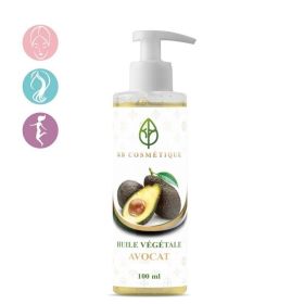 Huile Végétale D'Avocat - 100 ml - KB Cosmétique