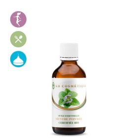 Huile essentielle de Menthe Poivrée - 10 ml - KB Cosmétique