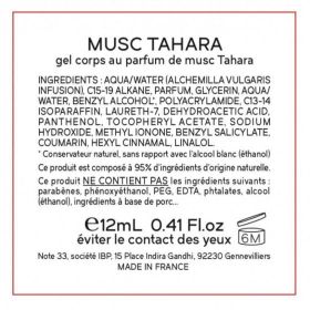 Musc Tahara (Musc Blanc) - Hygiène Intime - 12ml - Note33