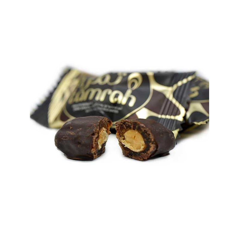 Tamrah Dark Chocolate - Dattes aux amandes enrobées de Chocolat noir