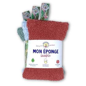Éponges lavables écologiques – lot de 3 - ANOTHERWAY