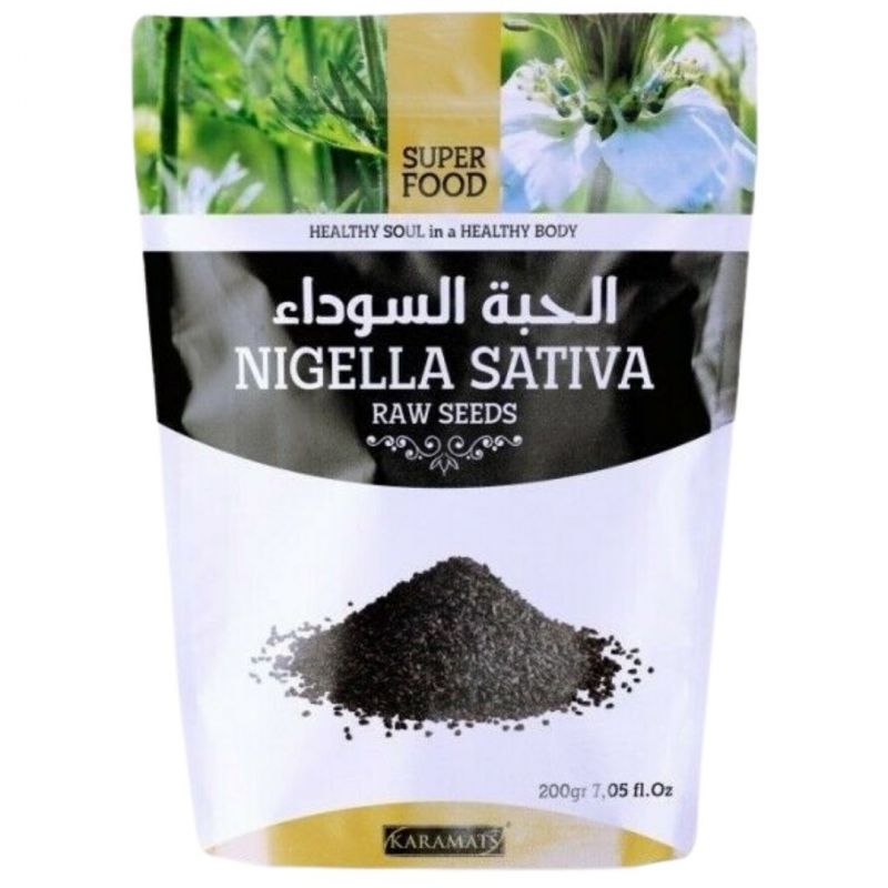 Graines Nigelle (Cumin Noir) d'Egypte - 200g - SUPER FOOD - Karamats