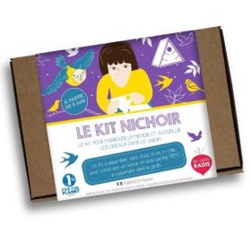 Kit Nichoir - Oiseaux dans le jardin - Les petits Radis