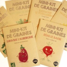 Mini-kit graines de Radis Bio - Jardinage - Les Petits Radis