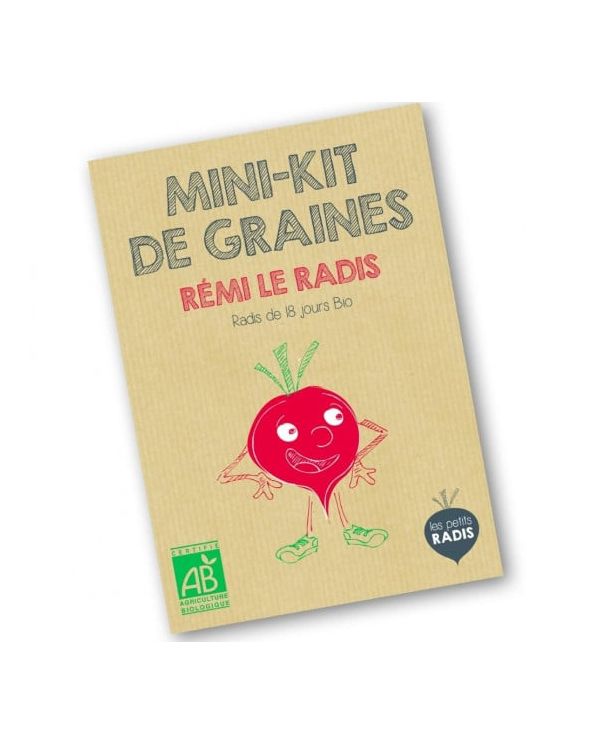 Mini-kit graines de Radis Bio - Jardinage - Les Petits Radis