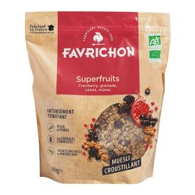 Muesli SuperFruits Bio - 400g - Favrichon