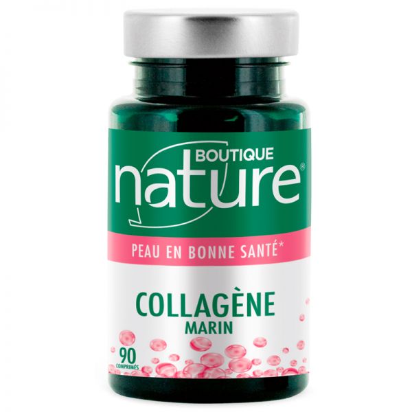 Collagène Marin - Peau en bonne santé - 90 capsules - Boutique Nature