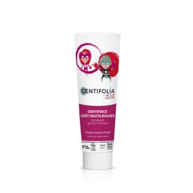 Dentifrice Spécial Enfants Bio - Goût Fruits Rouges - 50ml - Centifolia Centifolia - 1