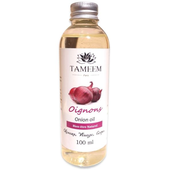 Huile d'Oignons (Onion Oil) pour cheveux et corps - 100 ml - Tameem