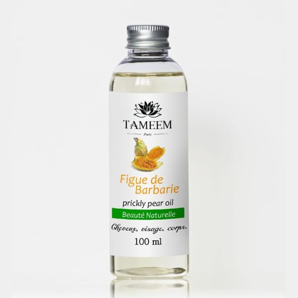 Huile de Figue de Barbarie (Prickly Pear Oil) - 100% Naturelle - 100 ml - Tameem