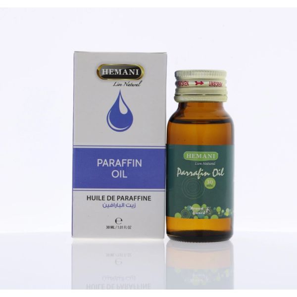 Huile de Paraffine (Paraffin Oil) - 30 ml - 100% Naturelle - Hemani
