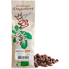 Café Brésil Bio et équitable 100% Arabica - Les Cafés Dagobert