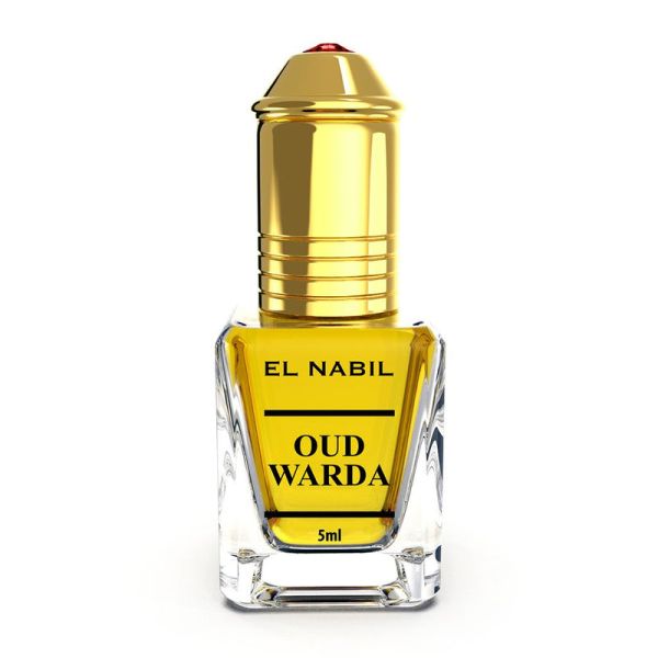 Musc Oud Warda - Extrait de parfum sans alcool - 5 ml - EL NABIL