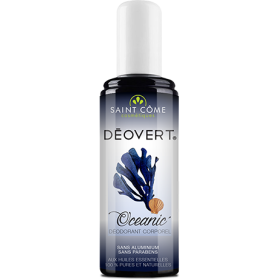 Déodorant Oceanic aux Huiles essentielles 100% naturelles - 100ml - Déovert