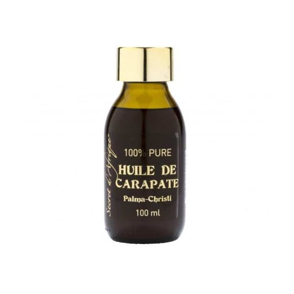 Huile de Carapate (Jamaican Black Castor Oil) 100ml - Pure et 100% Naturelle - Secret d'Afrique