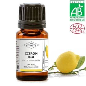 Huile essentielle de Citron BIO (AB) 10 ml - MyCosmetik MyCosmetik - 1