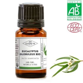 Huile essentielle d'Eucalyptus globuleux BIO (AB) 10 ml - MyCosmetik