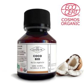 Huile de Coco BIO (AB) 125 ml - MyCosmetik