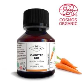 Macérât huileux de Carotte BIO (AB) 125 ml - MyCosmetik