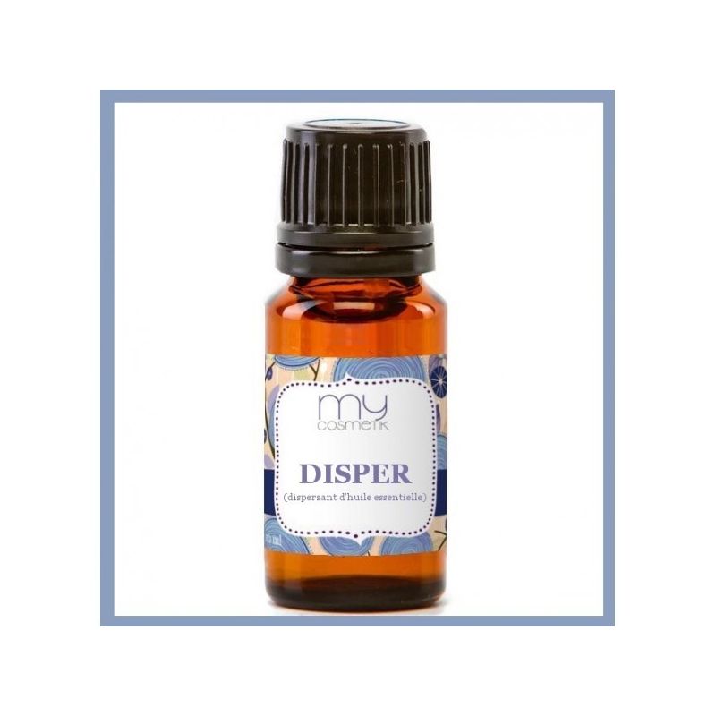 Disper (dispersant pour huiles essentielles) 30 ml - 100% de dérivés naturels - MyCosmetik