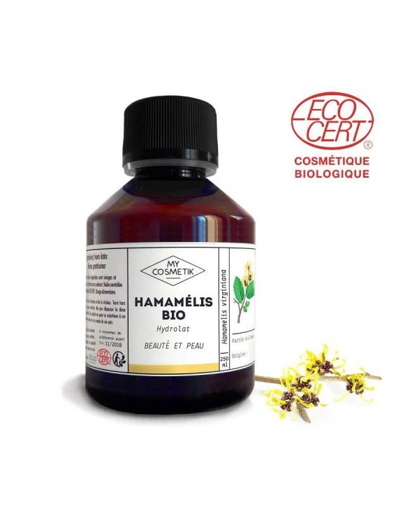 Hydrolat d'Hamamélis BIO 100 ml - MyCosmetik
